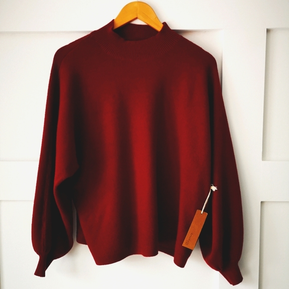 Dreamers Sweaters - Dreamers by Debut | New with Tags wine coloured sweater
